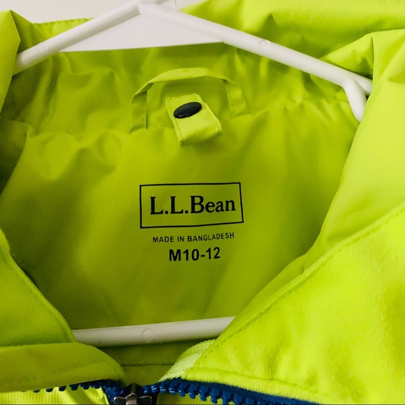 L.L. Bean Blue/Green jacket - Picture 5 of 6